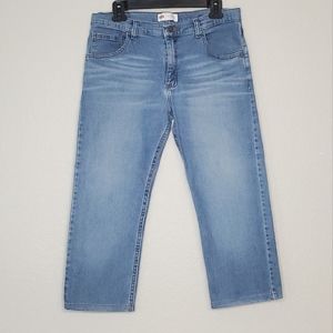 Wrangler Boys Straight Fit Jeans 16 Husky